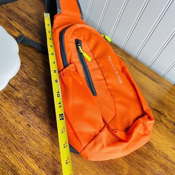 Soldier Blade Waterproof Sling Shoulder Bag Backpack Adjustable Strap Orange - Picture 5 of 7